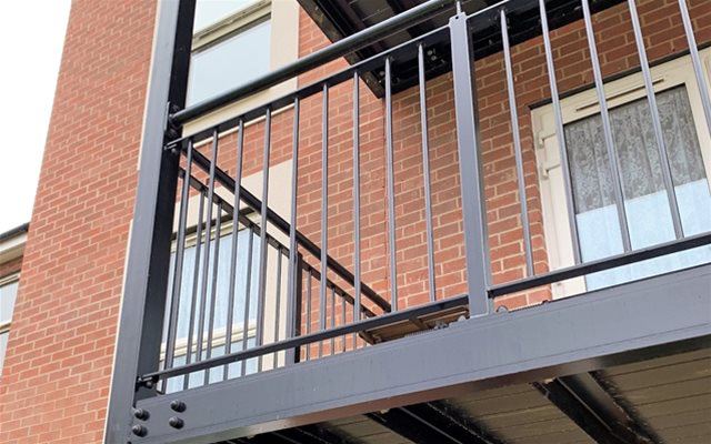 Duplex coating for balconies in Dunstable